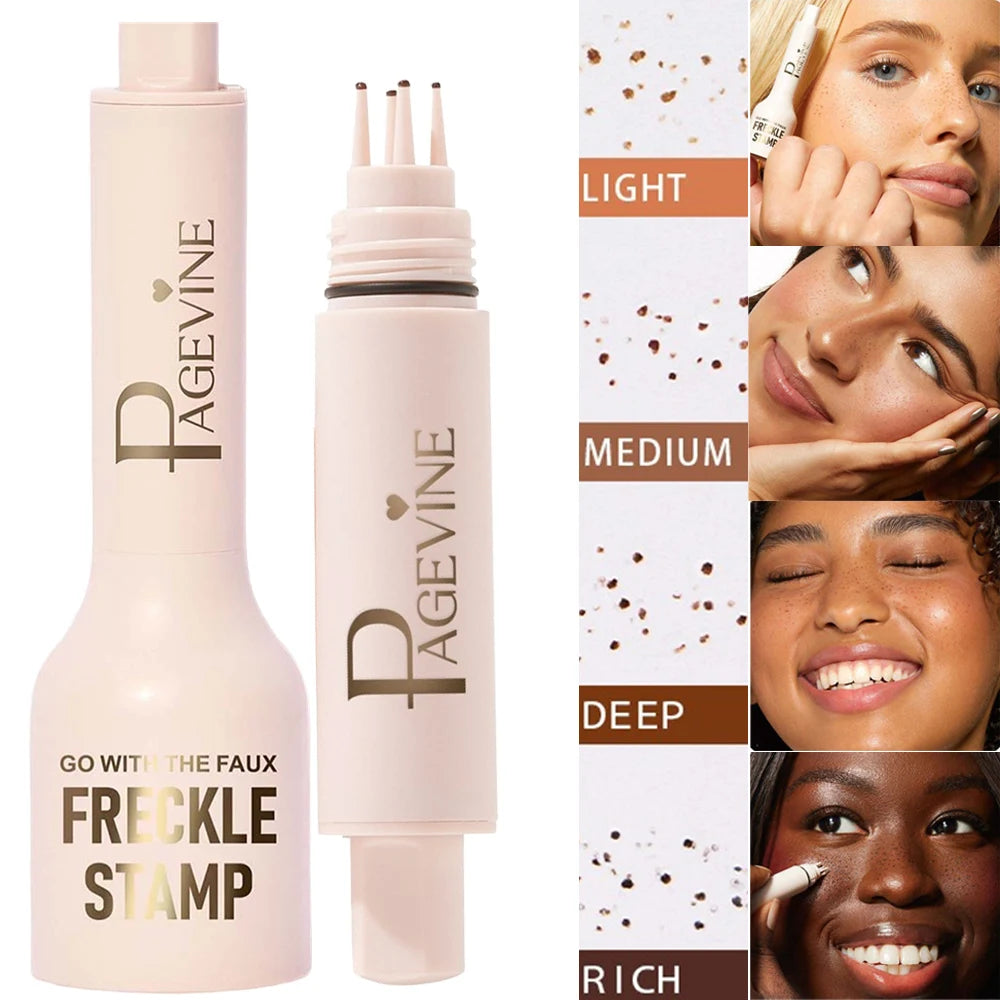 5-Tip Natural Freckle Stamp Pen