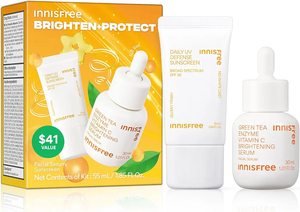 Innisfree Daily UV Defense Sunscreen SPF 50+ PA++++, Korean Face Sunscreen, Invisible Finish, Broad Spectrum, No White Cast, Lightweight, Hydrating, Available in Gift Sets & Jumbo